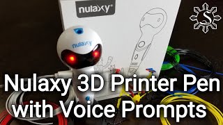 Product Review: Nulaxy 3D Printer Pen with Voice Prompts