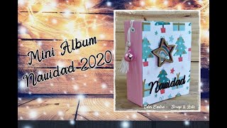 MINI ÁLBUM NAVIDAD 2020 - IDEAS GENIALES SCRAPERAS Y ÁLGO MÁS -COLABORACIÓN CREATIVE FABRICA -#SCRAP