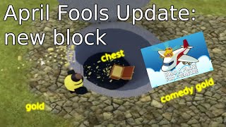 ROBLOX | Plane Crazy | New April fools update | New Block! + How to get it