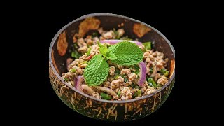 Larb Moo ("Spicy Minced Pork Salad")