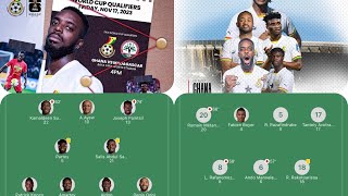 TACTICAL PREVIEW; GHANA vs MADAGASCAR; ALL YOU NEED TO KNOW