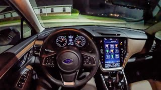 2024 Subaru Outback Touring XT - POV Night Drive (Binaural Audio)