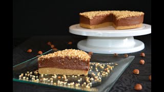 NUTELLA TORTE ohne backen, fertig in nur 20 Minuten, schmilzt auf der Zunge wie Eis