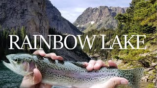 Backpacking Adventure to Rainbow Lake, MT - Fishing Montana