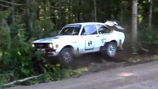 Midnattssolsrallyt 2019 Crashes & Action