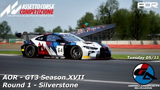 AOR Season XVII - Silverstone - Gresim Argonauts - Assetto Corsa Competizione