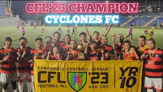 CFL'23 FINALS - CYCLONES FC vs. HAPHETS FC - McKinley Hill Stadium 🏆⚽️