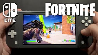 Fortnite on Nintendo Switch Lite #696