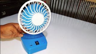 How to Make a Mini Table Fan