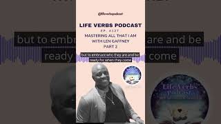 Life Verbs Podcast. Please take a look at my interview with Coach Zen!