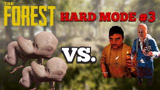 US VS. MUTANT BABIES | The Forest Hard Mode #3