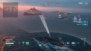 World of Warships Legends Kleber goes for the team