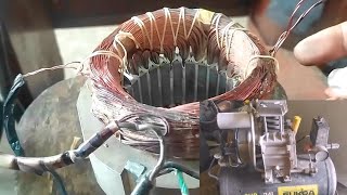 Reparación bobina de compresor fácil para cualquier motor monofásico ⚡