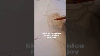 drawing Santa in 4 different styles #youtubeshorts #subscribetomychannel #viral #art #artwork