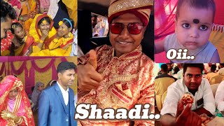 Village wedding of Police bhai #wedding #villagevlog #brotherhood