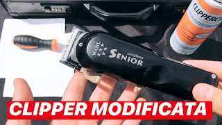 MODIFICARE CLIPPER WAHL SENIOR CLEAN TUTORIAL