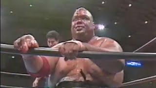 Abdullah The Butcher & Giant Kimala vs The Dynamite Kid & Johnny Smith