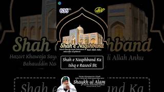 635th Urs e Shah e Naqshband Status 2024 #youtubeshorts #shortvideo #shorts #islamic #naqshbandi