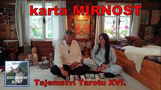 Tajemství Tarotu: karta Mírnost