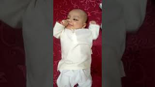 my cute baby 😍😍😍 mama ka shahzada Mashallah. #baby #babycare #babygrowth #vlog