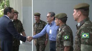 Visita do Governador de Pernambuco ao CMNE