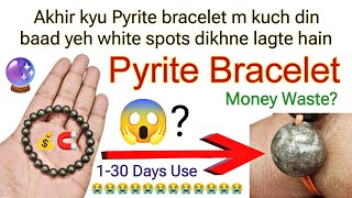 Pyrite Bracelet Ka Sach 😱 Kyu Nikal jata hain color ? 🤔 Real Vs Fake Pyrite Stone Bracelet