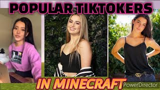 Minecraft: Which TIKTOKER IS THE Most POPULAR?😱🔥 #shorts