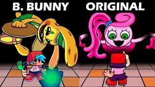 FNF VS Bunzo Bunny VS Mommy Long Legs (FNF Mod) (Poppy Playtime Chapter 2)