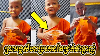 ព្រះអង្គសីហាប្រគេនតែជ្រក់ថាឆ្ងាញ់