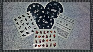 aliexpress review # 4 (stamping plates and water decals)