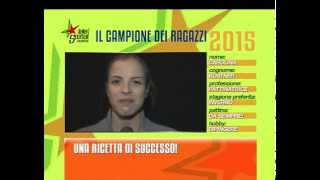 Carolina Kostner Per Il Campione dei Ragazzi 2015