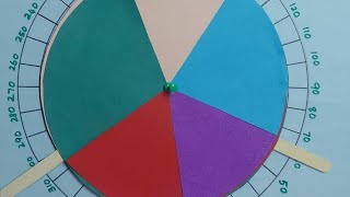 working model for pie chart/maths teaching  aids #shorts