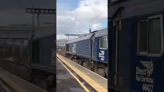 DRS’s 66427 With Melodic Tones, Working The Tesco Liner At Severn Tunnel Junction #railnetwork #rail