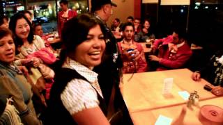 Mariachi Mexican music band sings at Baby Salsa Restaurant