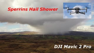 Drone Visit To Sperrins Hail Shower - DJI Mavic 2 Pro