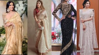 TOP Beautiful Sarees Design || trendy style fashionable outfits