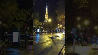 eiffel tower sparkling on November 15, 2022