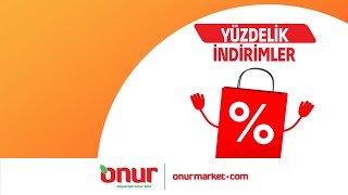 Yüzdelik İndirimler Onur'da