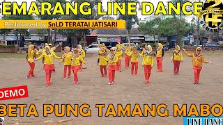 #DEMO #BETA #PUNG #TAMANG #MABO #LINE #DANCE | 2HF #SnLD Teratai Jatisari | Pembina : Suroto