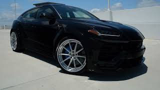 ANRKY Wheels Widebody Novitec Lamborghini Urus on 24" AN38 SeriesTHREE