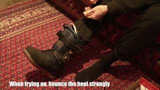 How to: Put on Snowboardsboots