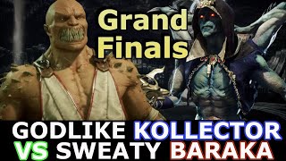 MK11 GRAND FINALS Creative (Kollector) VS Victor (Baraka/Liu Kang) - Deity Clan Tournament - FT3 Set