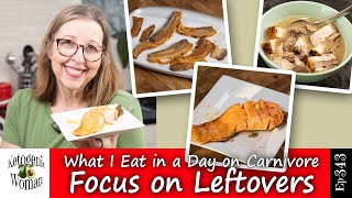 What I Eat in a Day on Carnivore | Using Up My Leftover Pork Belly!