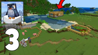 Maxicraft 5 - Survival Gameplay Part 3, 1.21 UPDATE - Creating my Survival Base with FARMS AND LAKES