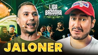 EL RAPERO QUE DESTRUYÓ LA ESTRUCTURA DE LAS BATALLAS DE RAP - JALONER #Ligabazooka - Análisis