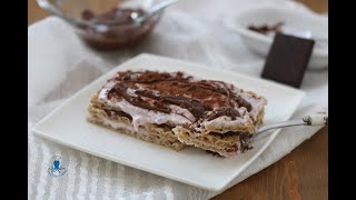 WASAMISU' CON YOGURT GRECO E CIOCCOLATO.