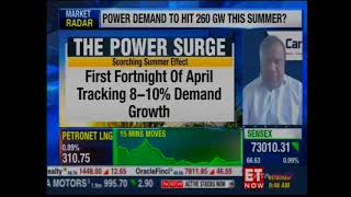 Sabyasachi Majumdar, Senior Director, discusses the state of power demand in India with ET NOW.