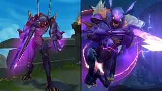 Kha'Zix League of Legends VS Wild Rift Comparison