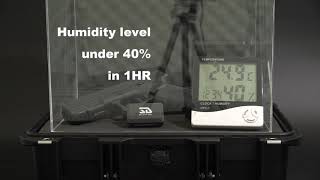 INVISIBLE DEHUMIDIFIER | Moisture absorption test