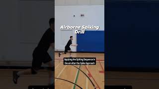 Awesome Drill For Airborne Spiking Technique and Power